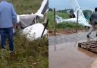 Avião cai durante chuva em Confresa e deixa dois mortos