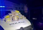 Polícia Militar prende caminhoneiro com 27 quilos de maconha skank em Água Boa