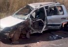 Casal morre e adolescente fica gravemente ferida após colisão entre carro e carreta na MT-100 em Torixoréu