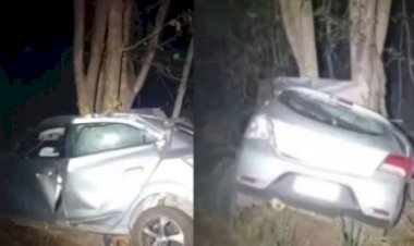 Professor e mulher morrem em acidente de carro em rodovia