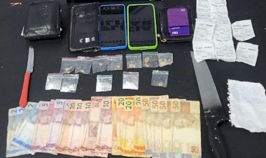 Casal é preso com drogas, dinheiro e materiais do tráfico em Barra do Garças