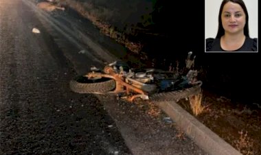 Servidora morre após moto bater em anta em rodovia de MT