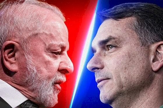 Diferença entre Flávio Bolsonaro e Lula diminuiu em MT, aponta Percent Brasil